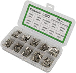 Complete 200 pieces crystal oscillator set layout