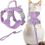 Cat Harness and Leash Set Escape Proof for Kitten Walking, Soft Adjustable Top Handle Vest Harnesses for Cats, Easy Control Breathable Reflective Small Medium Large, Pink, XS - Image 14