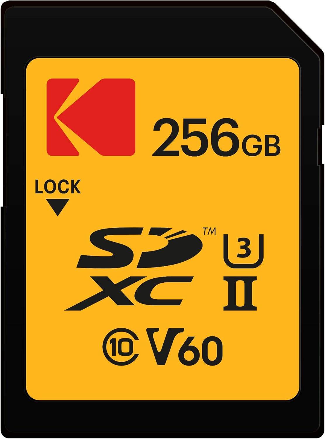 Kodak 256GB UHS-II U3 V60 Ultra Pro SDXC Memory Card - Image 1