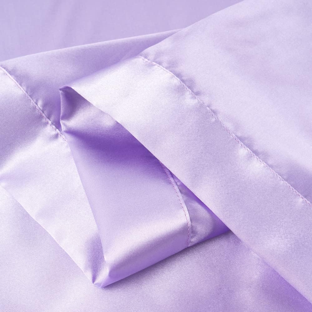 Heavens Cuddles lavender baby blanket in use