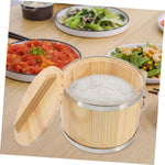 Holidyoyo sushi mold container with wooden lid