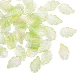 LiQunSweet 100 Pcs Glass Crystal Charms Glitter Mini Plant Leaf Charm for Jewelry Making DIY Accessories - Image 12