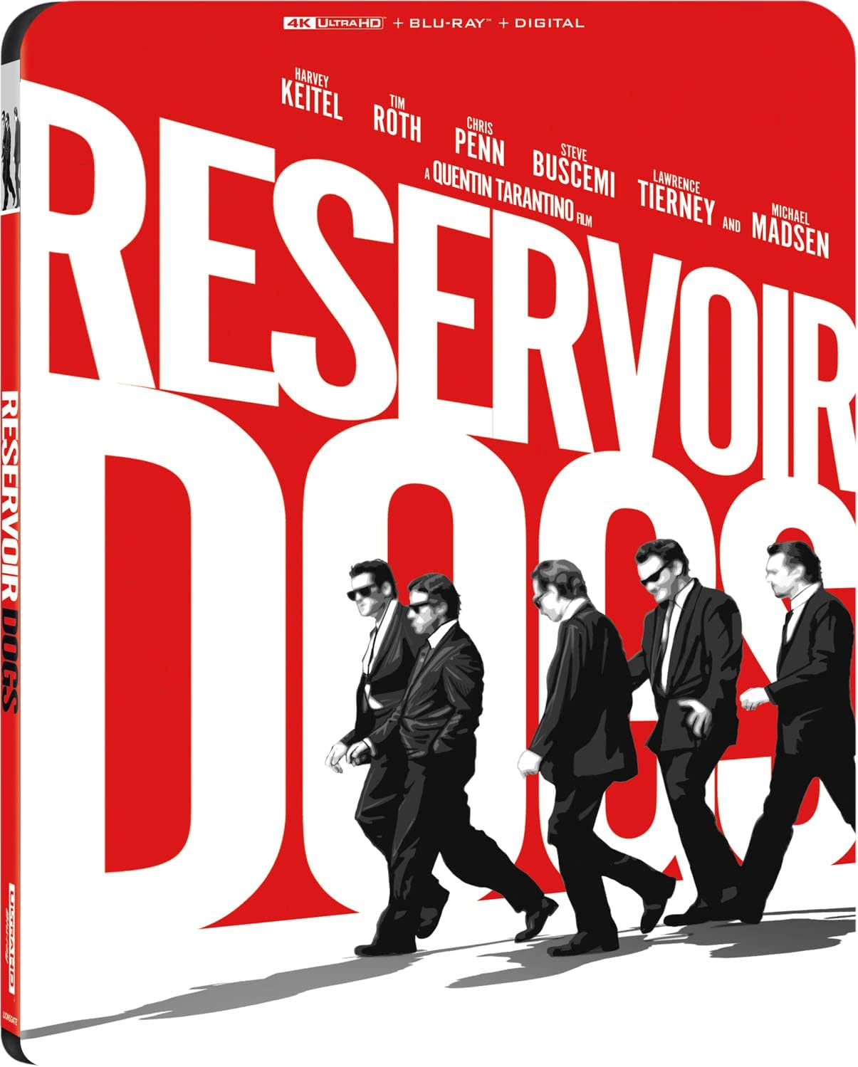 Reservoir Dogs 4K UHD Blu-ray steelbook front view collector edition