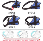 Side profile of Bolux adjustable pet harness