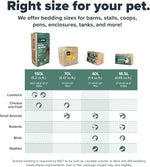 All Walks natural bedding suitable for rabbits and hamsters