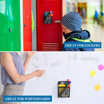 Simetufy magnetic storage cup holding pens and dry erase markers