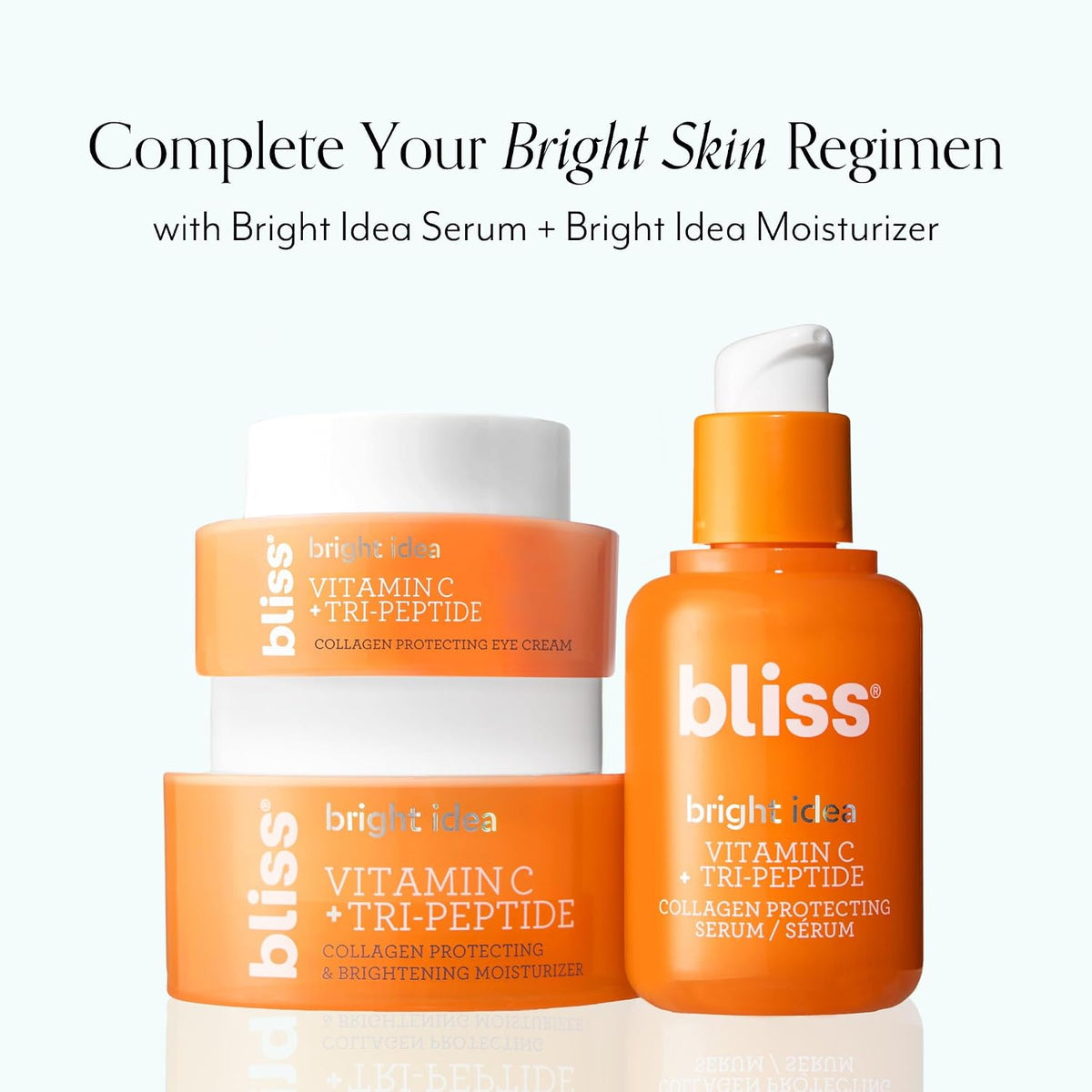 Authentic Bliss Vitamin C Eye Cream for brightening and firming