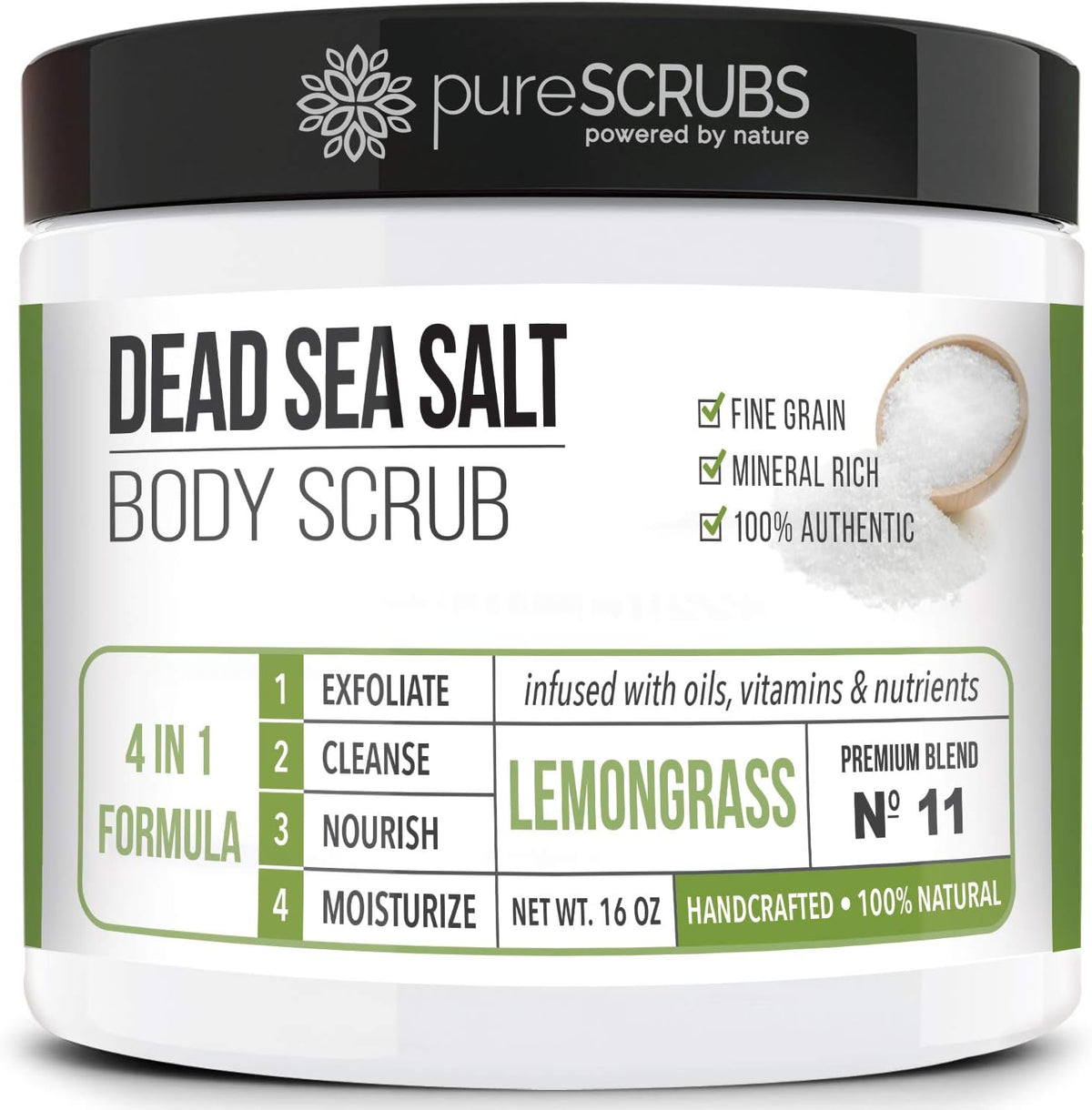 Premium Rose Body Scrub Set, Exfoliating Dead Sea Salt Scrub | Ultra Skin Smoothing, Deeply Moisturizing Body Exfoliator, Shower Scrub for Rough, Dry Skin, Includes Loofah, Spoon & Soap - Image 13