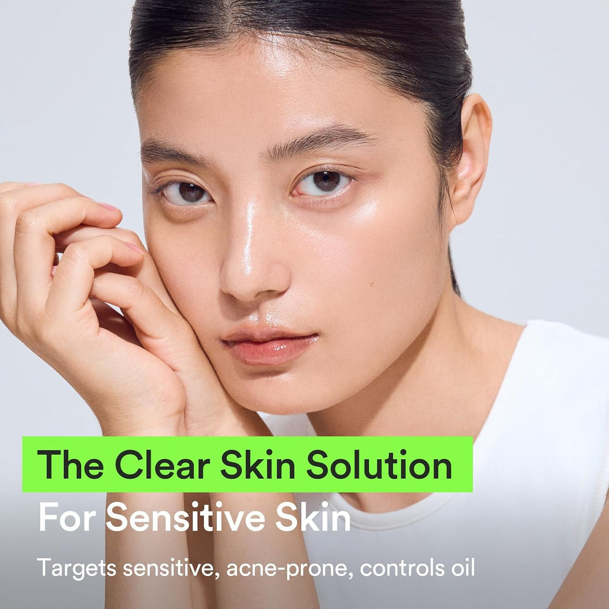 Abib Heartleaf facial cleanser texture showing creamy foam