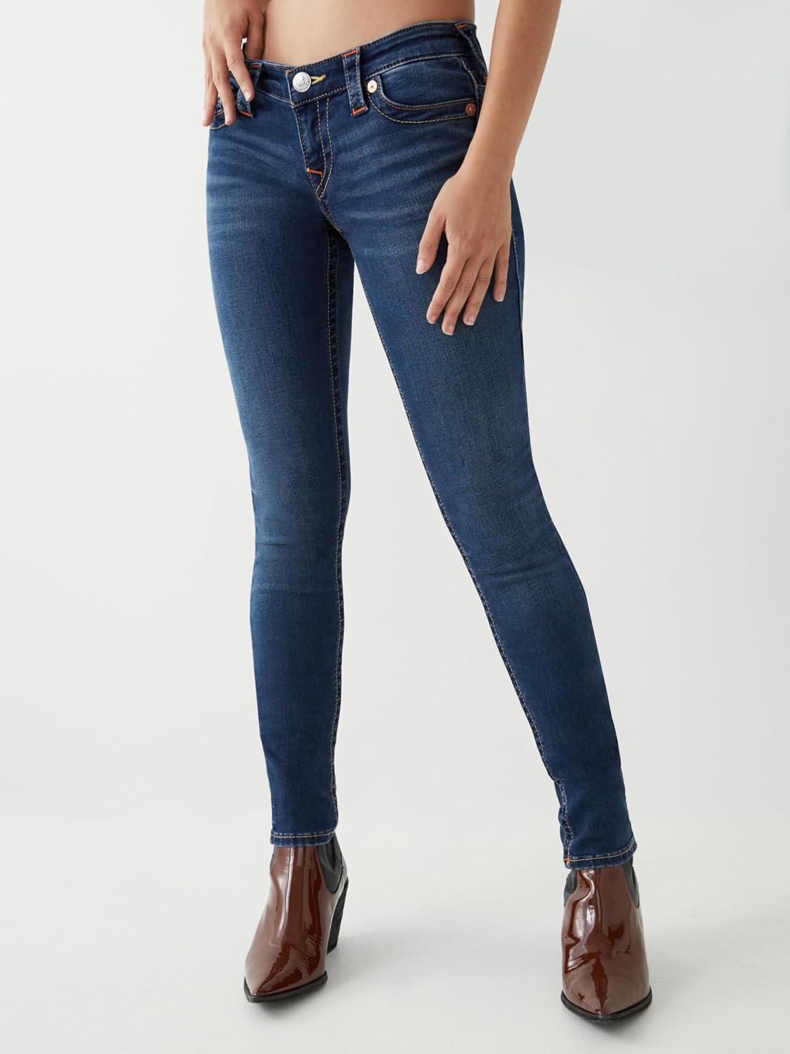 True Religion Stella denim ankle length hem view