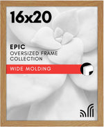 Americanflat 14x17 Picture Frame - Engineered Wood - Black | Polished plexiglass front, hangs vertical or horizontal, sawtooth hangers included, secure turn-tab backing - Image 13