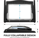 MAGNIPROS Patented 5X Large LED Page Magnifier with Detachable Stand | Eye Caring 3 Color Light Modes & Anti-Glare Lens to Reduce Eye Strain-Ideal for Reading Fine Print, Crafting, Low Vision Seniors - Image 9