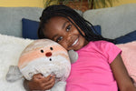 Celestial Buddies Jupiter Buddy soft fabric texture and red nose detail
