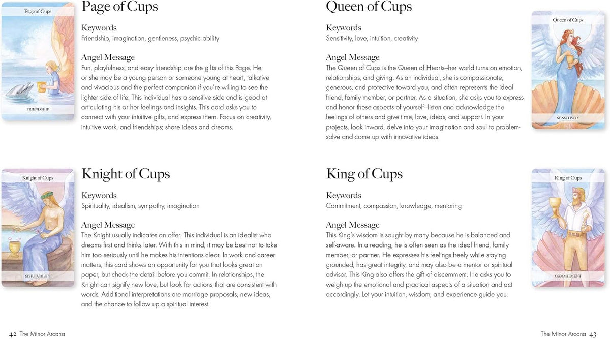 Jayne Wallace The Angel Tarot back packaging design