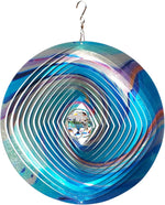 FONMY Stainless Steel Wind Spinner Worth Gift Indoor Outdoor Garden Decoration Crafts Ornaments 12 inch Multi Color Mandala Wind Spinners - Image 11