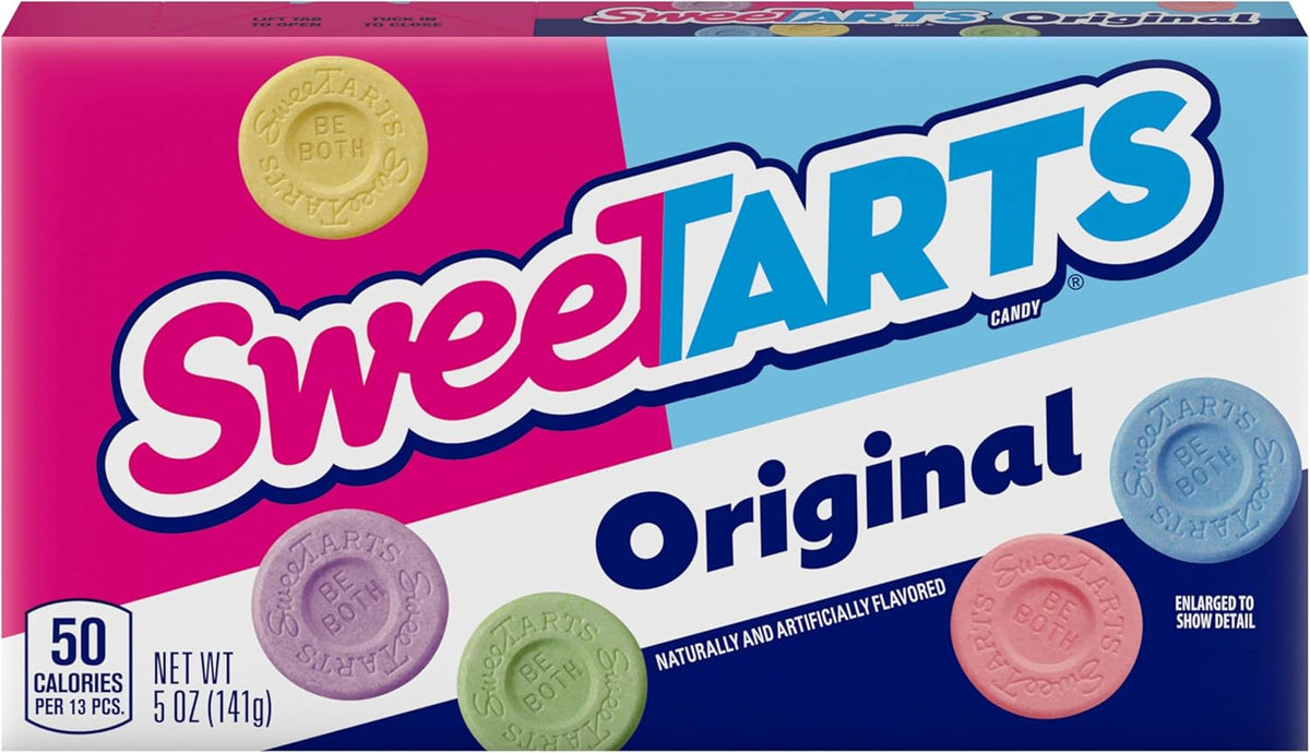 Authentic USA SweeTARTS assorted fruit flavors punch cherry grape lemon green apple