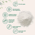 Micro Ingredients MiracleMag Calm Magnesium Powder texture and powder close up