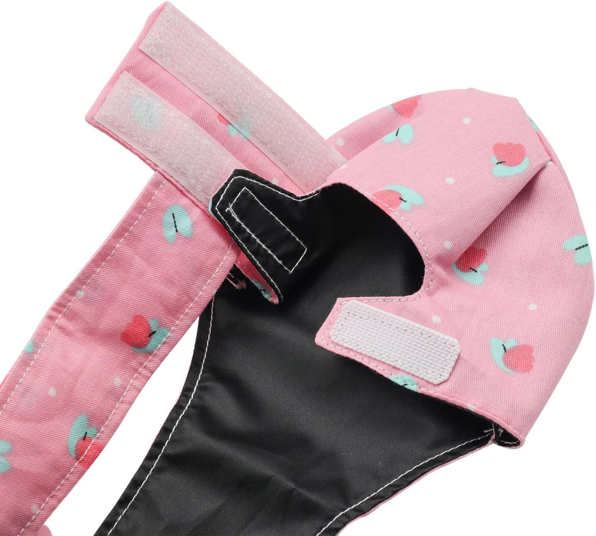 BestParts cloth poultry diaper showing the inner waterproof lining pouch design.