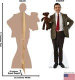 Advanced Graphics Mr. Bean and Teddy cutout detail close up