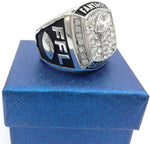 TUOYU championship ring crystal stones close up