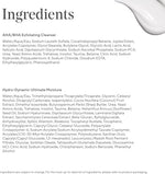 Murad skincare set branding and full-size product bottles