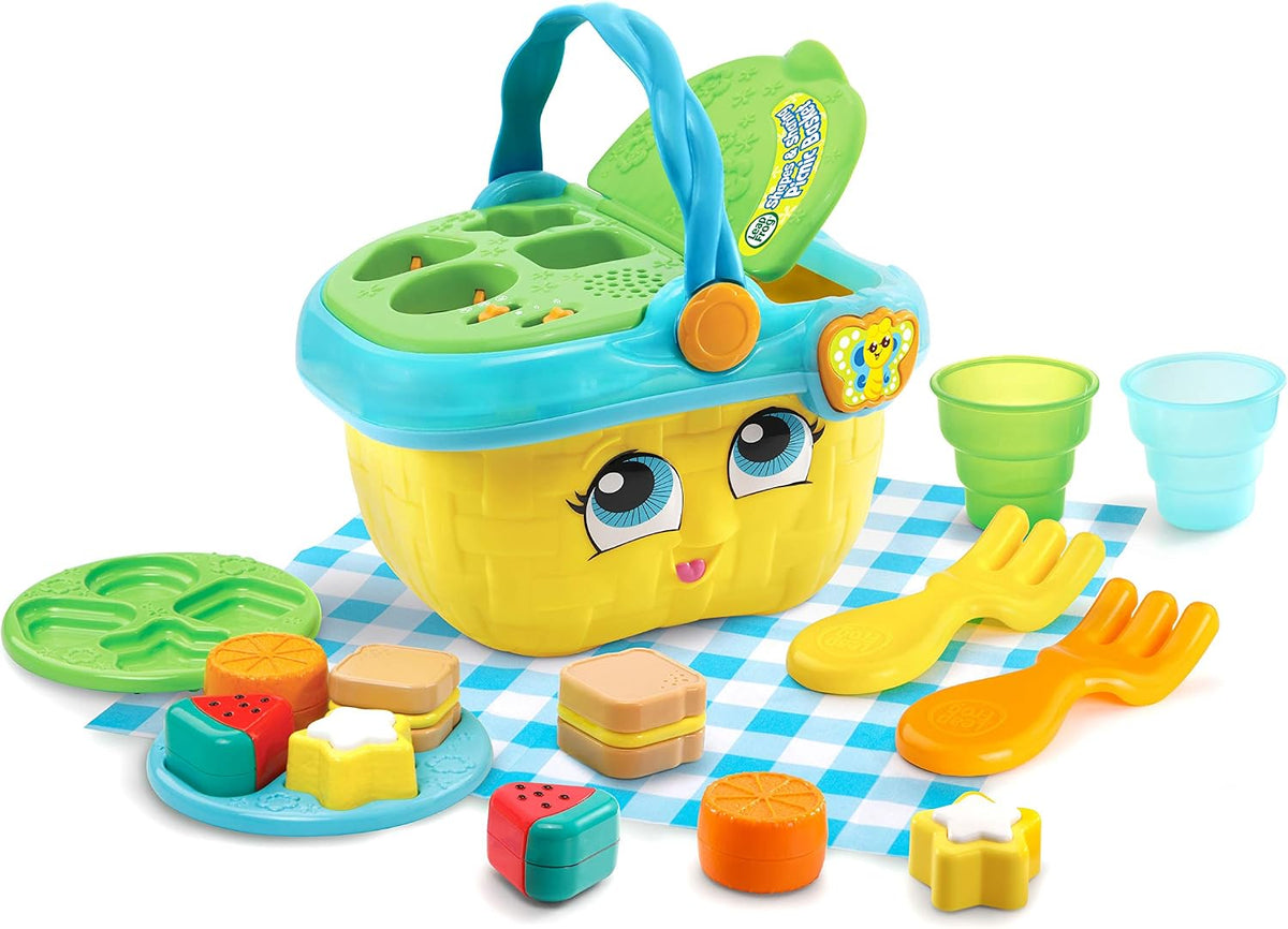LeapFrog learning toy packaging and contents