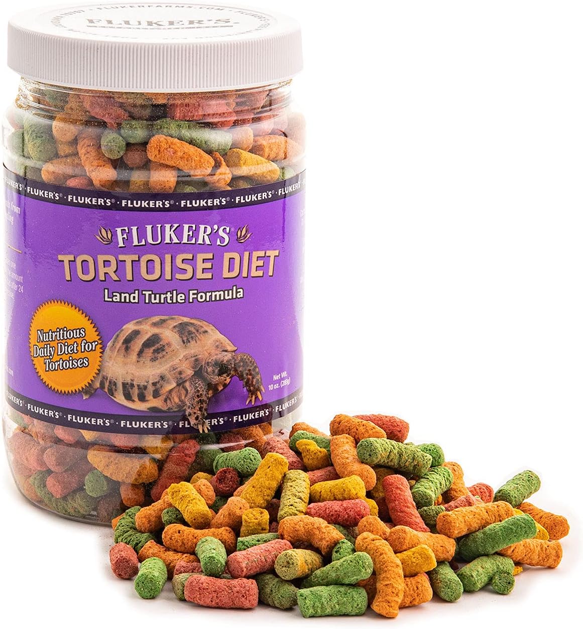 USA imported Fluker's balanced reptile diet large pellet formulation
