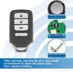 X Autohaux car remote key back casing and material texture