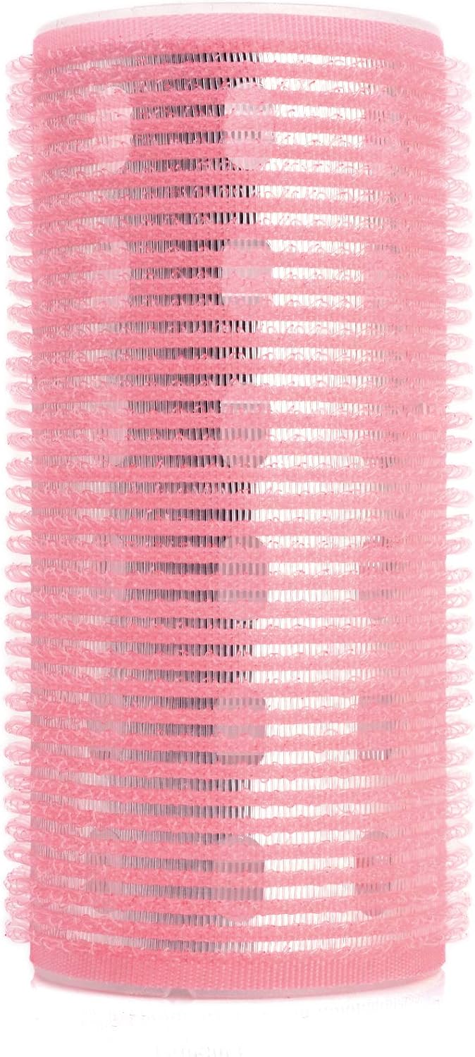 OkidsMall jumbo hair roller showing thermal aluminum interior