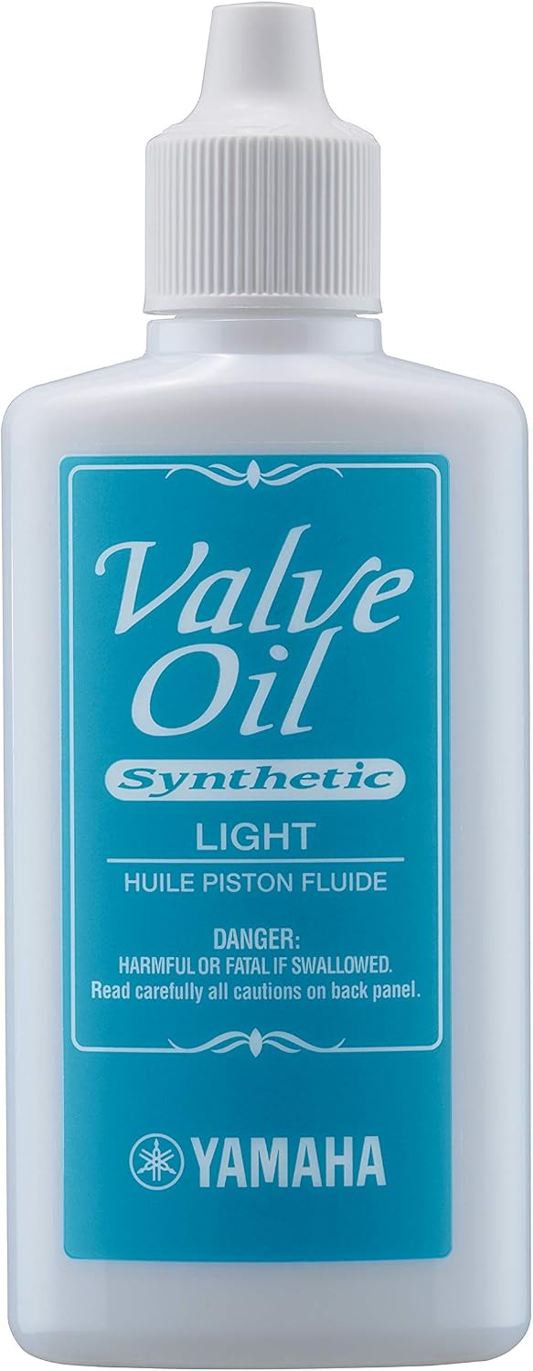 Yamaha synthetic valve oil packaging label details