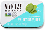 Dentist recommended Wintermint Blast pocket size metal travel tins