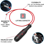VASTOOLS flexible magnetic tool with 7mm head in tight space