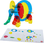 Rainbow Pebbles learning toy showing fine motor skill stacking activities