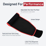 SteelFit stomach sweat band laid flat
