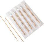 Side profile of Vakly sterile wood shaft cotton applicators
