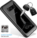 Singdo Samsung Galaxy S8 full-body case charging port and plug detail