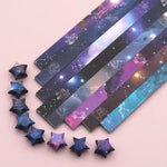 300 Sheets Luminous Origami Star Paper Strips 18 Different Styles | Lucky Colorful Decorative Star Paper Strips, DIY Hand Art Crafts Gift For Children And Adults - Image 10