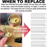 Aulpq replacement coupling parts set of five pieces