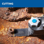 Dremel multi-tool sanding pads and backer attachment
