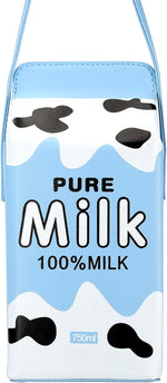 QiMing milk box purse strap adjustment view