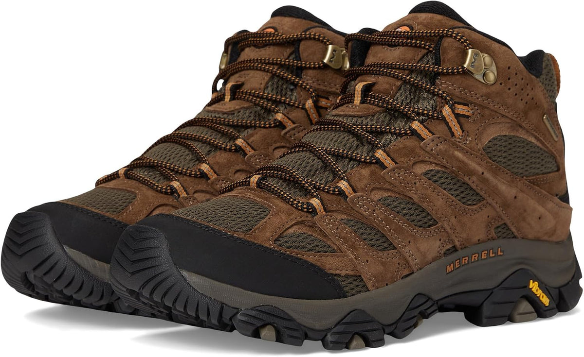 Merrell Men's Moab 3 Mid Waterproof Hiking Boots - Image 9