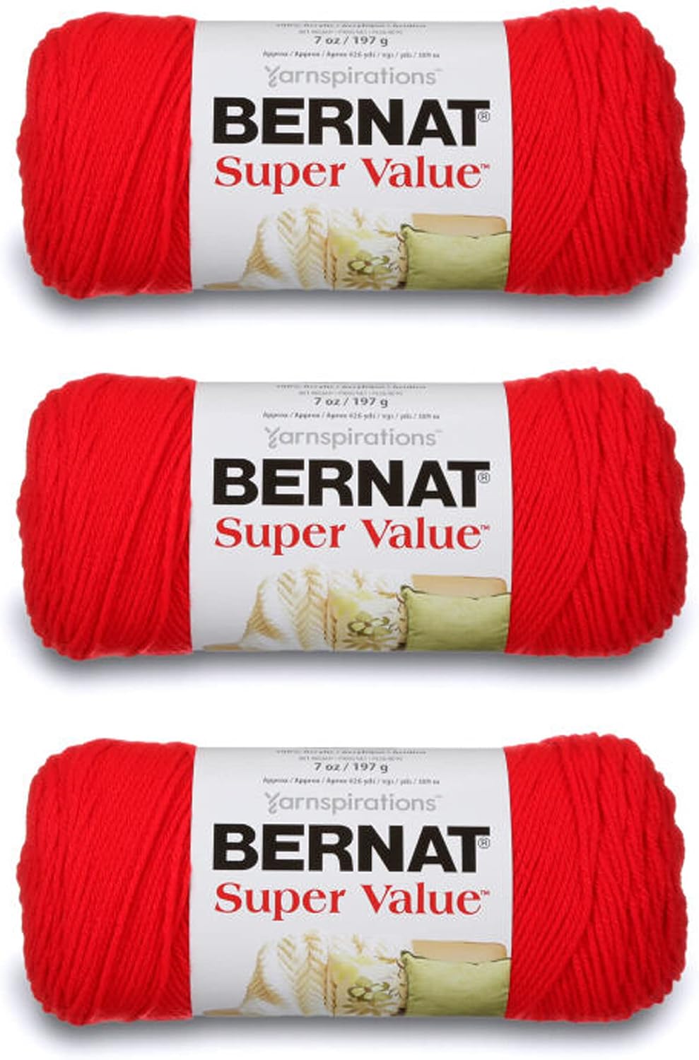 Bernat Super Value Sky Yarn craft project inspiration