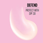 Maybelline New York Facestudio Master Prime Primer Makeup, Blur+ Defend, 1 fl. oz. - Image 3