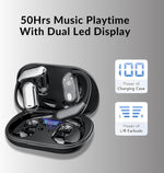 SYMTECH bluetooth headphones resting on fitness setup