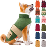 KYEESE Dog Coat Warm Pets Clothes for Cold Weather Soft Pet Sweater with Leash Hole Thick Pet Winter Puffer Coat with Pocket Windproof Dogs Jacket with Fleece Lined Waterproof Dog Coats for Large Dogs - Image 14