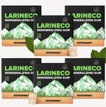 Larine Remineralizing Gum with Nano Hydroxyapatite & Xylitol - Sugar-Free Xylitol Gum - Plastic-Free, Dye-Free, Aspartame-Free - Natural Base - 36 Pieces (18 Count Pack of 2, Peppermint) - Image 9