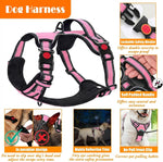Lobeve harness front chest leash attachment for training