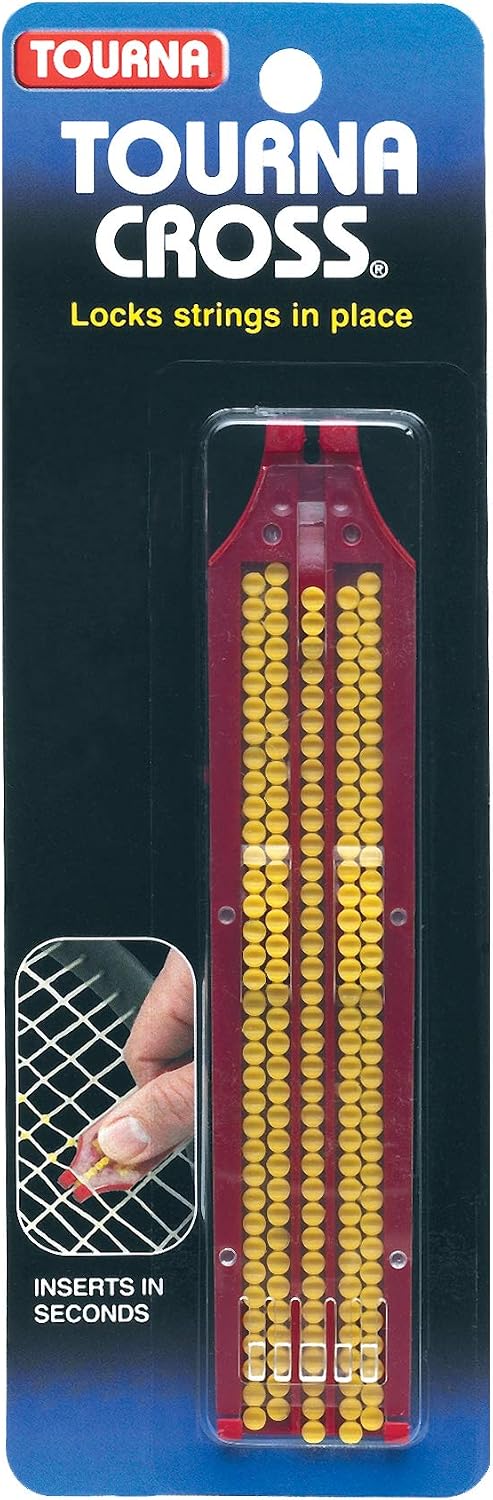 Tourna Cross String Saver with Applicator front view tennis accessory