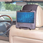 TFY car headrest mount for portable DVD player front view
