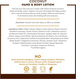 Desert Essence coconut hand and body lotion lifestyle product shot